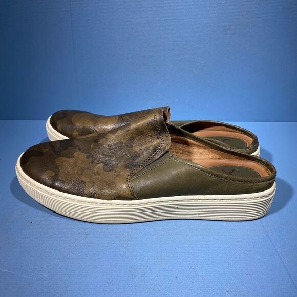 Sofft "Somers III Slide" Camo Slip-on Sneaker Mule Athleisure Comfort 8,5 - Picture 4 of 8